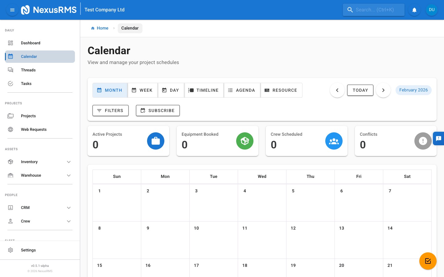 Calendar Synchronization
